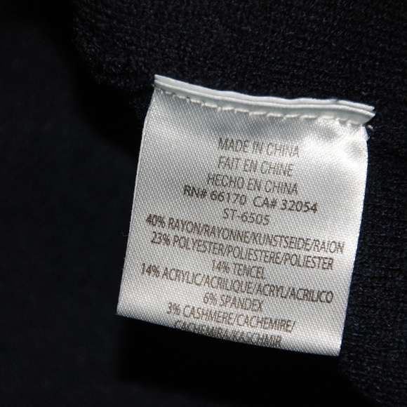 Anthro MOTH Navy Blue Romana Pullover Sweater Top - Picture 8 of 8